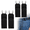 4 Pcs Black, variant on 2/4 PCS Buckless Belt Loop for Men