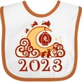 thumbnail image 3 of Inktastic 2023 Chinese New Year Rabbit Boys or Girls Baby Bib, 3 of 4