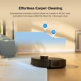 thumbnail image 3 of Roborock Q7 M5 Robot Vacuum and Mop Combo, 10,000Pa HyperForce Suction, Dual Anti-Tangle System, APP-Controlled Mopping, LiDAR Navigation, for Pet Hair and Carpet, Black *Walmart Exclusive, 3 of 9
