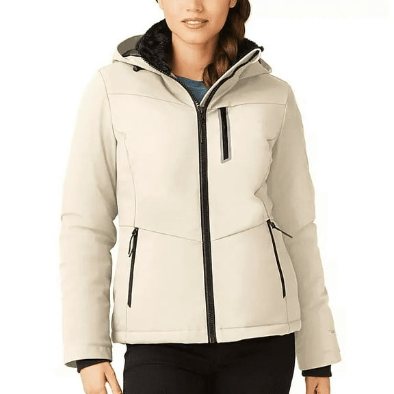 Free Country Women's Snow Jacket (Oyster, Small)