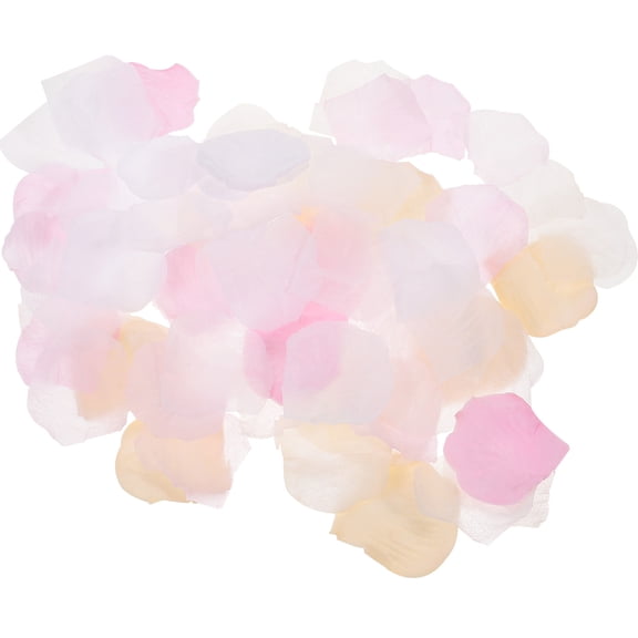 OULII 3Packs Cloth Rose Petals Simulated Flower Vase Filler for Wedding Decor