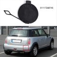 thumbnail image 2 of Front Bumper Tow Hook Cap Towing Eye Cover For BMW MINI R55-R57, 2 of 5