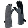 thumbnail image 2 of 16 Inch Flame Retardant Gloves,Heat Insulation Welding Gloves, 2 of 6