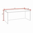 thumbnail image 3 of Regency Legacy 71 in. Desk Shell- Cherry, 3 of 5