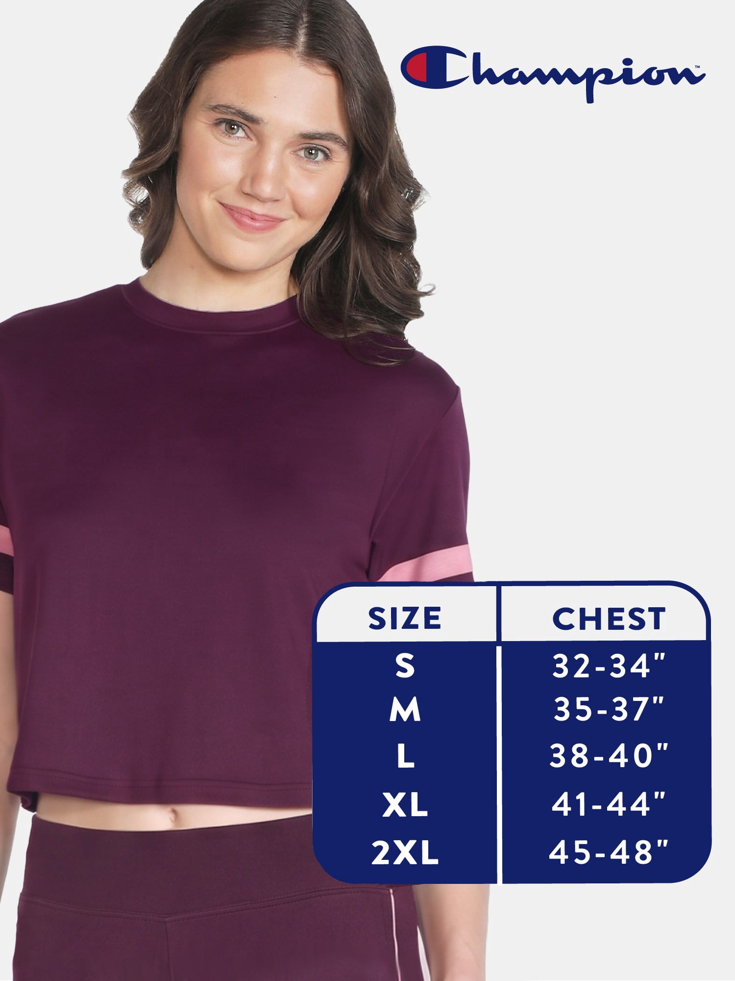 Champion Women’s Short Sleeve Sleep T-Shirt, Sizes Xs - 3XL