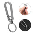thumbnail image 4 of Llavero de aleación de titanio Amonsee EDC Mosquetón Alta Dureza Diseño Ergonómico Multifunción, 4 of 8