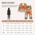 thumbnail image 4 of KLL Fall Farmhouse Pumpkins1 Print Women's Long Sleeve Pajamas with Pants Sleepwear Loungewear 2 Set-XX-Large, 4 of 8