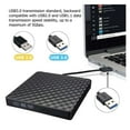 thumbnail image 4 of USB 3.0 External DVD Burner Writer Recorder DVD RW Optical Drive CD/DVD ROM Player MACs OS ABS Plastic ,Easy to Install, 4 of 5