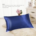 thumbnail image 4 of Toystoory Funda de almohada de diseño simple para el hogar, dormitorio, apartamento, hotel, funda de almohada, funda de almohada de cama de color sólido Juegos de cama Azul Toystoory HA000545-04B, 4 of 6