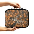 thumbnail image 2 of FKELYI Forest Maple Leaf Elk Deer Print PU Letaher Bible Cover for Women Men Church Bible Bag Carrying Book Case with Handle & Zipper Pocket Book Organizer Holder for Prayer, 2 of 6