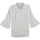 thumbnail image 1 of Charter Club - Camisa bordada con botones para mujer, color blanco, 4, 1 of 1