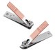 thumbnail image 5 of Juego de manicura, kit de pedicura profesional de acero inoxidable 8 en 1, kit de cuidado de tijeras para uñas con estuche de viaje de cuero rosa rosa, 5 of 5