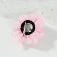 thumbnail image 6 of Rose Flower Brooches and Clips for Women | Pink Hair Clips & Flower Pins | Lapel & Hat Pins, 4.3 Inches, Light Pink, 6 of 7