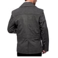 thumbnail image 2 of WESTEND West End Men's Double Breasted Willard Pea Coat - Colors, 2 of 3