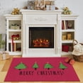 thumbnail image 6 of Mohawk Home Prismatic Christmas Trees Red Contemporary Theme Christmas Precision Printed Scatter, 2'6"x4'2", Red, 6 of 6