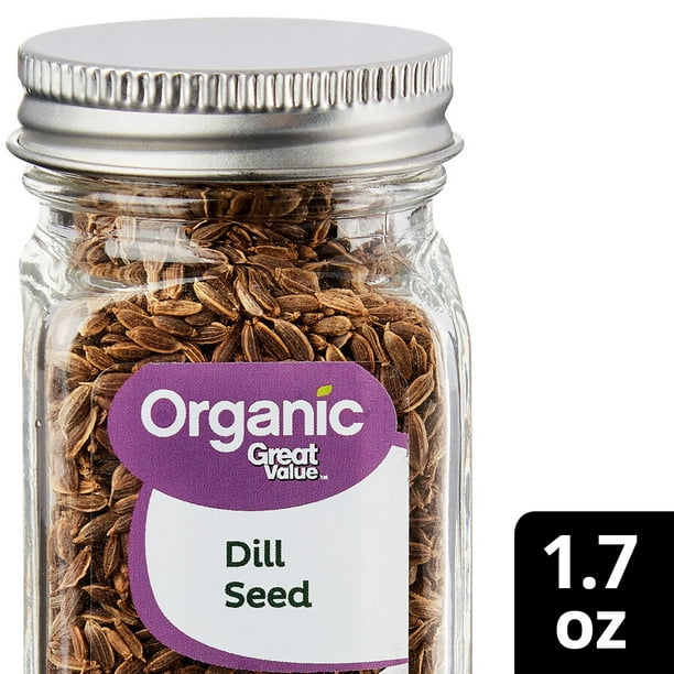 Great Value Organic Dill Seed, 1.7 oz
