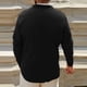 thumbnail image 4 of Blusa y camisa de manga larga con cuello alto para hombre, informal, a la moda, de color liso, transpirable, de manga larga, con cuello alto y bolsillo con botones, blusa de poliéster para hombre, 4 of 9