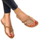 thumbnail image 2 of Zapatos de fondo plano de verano Chanclas de diamantes de imitación Chanclas de mujer Zapatillas casuales Wmkox8yii  hj789, 2 of 4