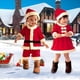 thumbnail image 5 of Disfraz de Papá Noel para Navidad para bebés, niños y niñas, vestidos rojos para niños, ropa de disfraz para niños con sombrero, ropa de fiesta de carnaval, 5 of 5