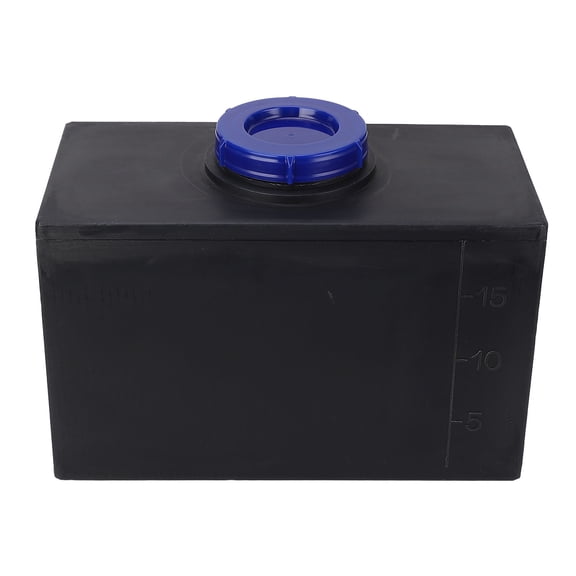 RV Water Tank, 15.7 X 9.8 X 7.9in 100mm Water Inlet Square 5 Gallon RV Water Storage Tank With Sealed Lid For Trailers Boats Yachts