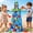 Blue, variant on Lucky Doug Water Table for Toddlers 1-3 3-5, 2-Sided Water Wall for Kids Water Play Table Outdoor Toys Summer Outsides Activity for Toddlers Age 2-6