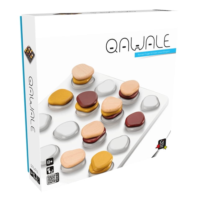 Juego de estrategia abstracto de madera Qawale de GIGAMIC