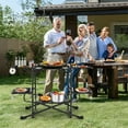 thumbnail image 2 of Gymax Camping Kitchen Table Folding Portable Outdoor Cook Station w/ 4 Side Tables, 2 of 10