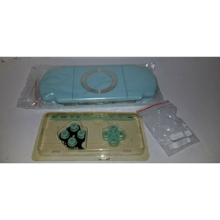 Powder Blue Full Housing Replacement Case Shell Kit For PSP 2000 2001 i29