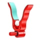 thumbnail image 1 of Soporte para caña de pescar antideslizante con rodillo giratorio de 360 ​​grados y almohadilla de silicona de liberación rápida para agua dulce. Rojo, 1 of 8