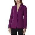 thumbnail image 1 of Chaqueta con Solapa de Pico Tahari para Mujer Color Morado 12P, 1 of 2