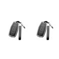 thumbnail image 4 of sweethay Aleación de zinc Car Key Fob Decorativo Elegante Vehículo automotriz Control remoto Case Shell Guard Protector Accesorios Type7 NO7, 4 of 6