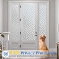 thumbnail image 3 of Frosted Window Privacy Film Static Cling Non-Adhesive for Glass Windows, Heat Control UV Blocking Sun Blocking Anti Glare, Day and Night Bathroom Home Office Cover, 17.5"x118", 3 of 9