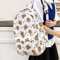 thumbnail image 2 of School Backpack for Teens Cute Capybara Print Backpack Large Capacity Laptop Bag Casual Commute Travel Daypack, 2 of 5