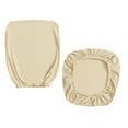 thumbnail image 1 of veasfak Office Computer Chair Stretchable Rotating Chair Seat Covers Beige, 1 of 9
