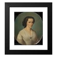 thumbnail image 2 of Augusto Tominz 12x14 Black Modern Framed Museum Art Print Titled - Caroline Von Stalitz, Born Petke (1856), 2 of 5