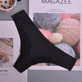thumbnail image 1 of Mujer Seda De Hielo Sin Costuras Tanga G String Cómodo Transpirable Suave Sólido Cintura Baja M-XL Tallas Grandes Lenceríapangjing, 1 of 4