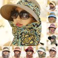 thumbnail image 1 of BeesClover Women Sun Hat Face Neck Protection Cap Breathable Foldable Detachable Hat For Lady Girl, 1 of 7