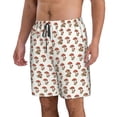 thumbnail image 2 of Naloa Mushroom Men's Beach Shorts, Surfing shorts, Swim trunks, Quick Dry Swim Trunks for Surfing Beach Fun - X-Large, 2 of 9
