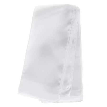 

Satin Chair Bow Sash 6-Inch x 9-Feet 6 Count White