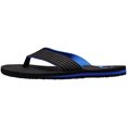 thumbnail image 2 of Norty Men's Soft EVA Flip Flop Thong Sandal Shoe 41499-10D(M)US (Black/Royal), 2 of 7