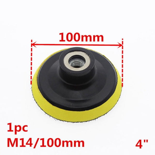 Plaque de Support 3/4/5/6/7 Pouces pour Outils de Polissage M14 4 Pouces