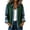 Green, variant on uublik Women Jean Jacket Black Casual Long Sleeve Button Down Classic Jacket Fall Coat