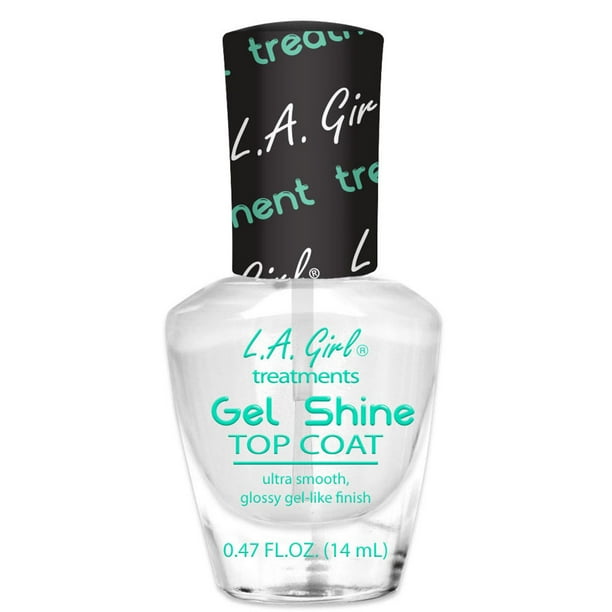 LA Girl Nail Treatment Gel Shine Top Coat, 0.47 Oz
