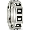 thumbnail image 4 of Stainless Steel Enameled Flat 6mm Polished Band (Size 6) Made In China sr3-6, 4 of 5