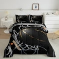 thumbnail image 2 of Erosebridal Basketball Comforter Sets, Black Grey Comforters & Duvets, Sports Room Decorative, Reversible, 2 of 7