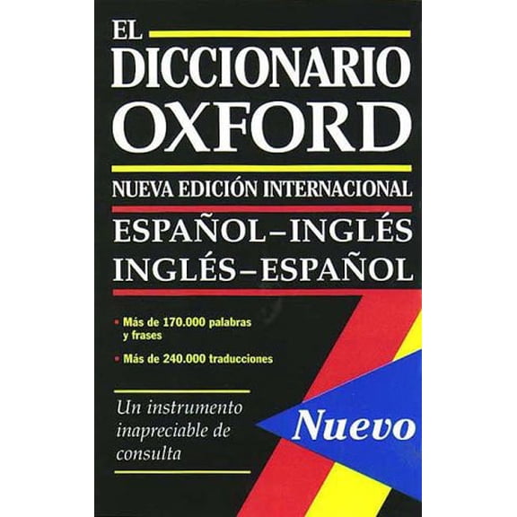 Pre-Owned Diccionario espaol/ingls - ingls/espaol: Oxford Spanish, 9780195215854, 0195215850, Hardcover, Nueva Edición Internacional edition