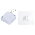 thumbnail image 1 of Unique Bargains Punch Free Automatic Sensor Door Closer ABS Closer with Steel Wire 400G White 1 Set, 1 of 6