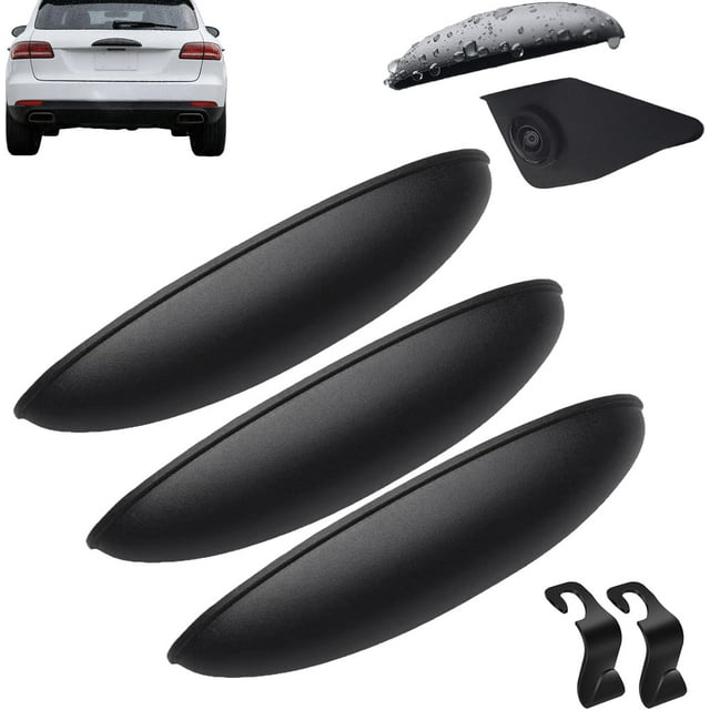 2026 New Rear View Backup Camera Cover,Silicone Anti-Rain Reversing Cameras Protection,Waterproof and Stain-Resistant,Enhanced Reverse Visibility, Universal for Cars, Trucks, Suvs (3pcs)