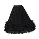 thumbnail image 2 of Enagua para niña, enagua de niña, enagua de crinolina portátil para boda, Negro, 2 of 9