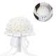 thumbnail image 3 of GOOHOCHY Ramo de novia con rosa artificial (blanco), 3 of 8